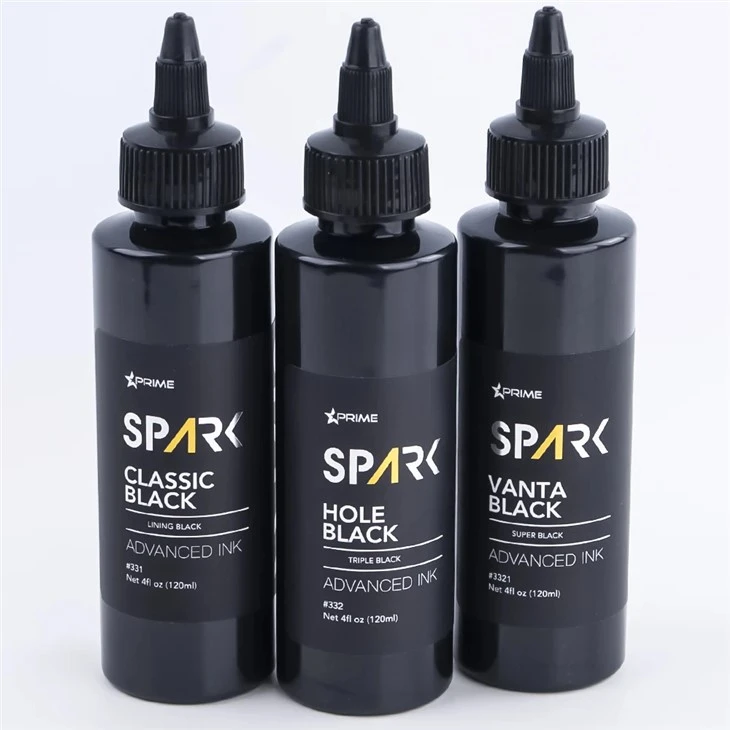 4OZ Organic 3 Series Classic Black Hole Black Vanta Black Tattoo Ink