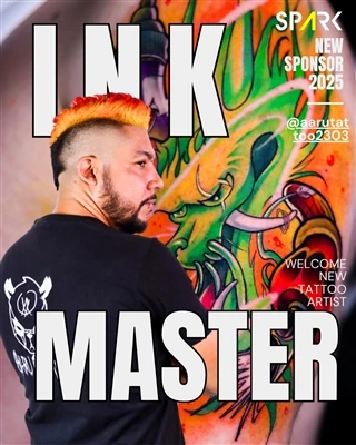 Spark Artist @Aarutattoo2303 Peru'nun Barranca Uluslararası Dövme Sözleşmesin...
