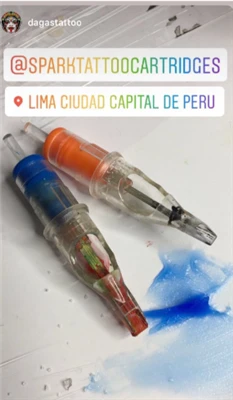 Dagas Dövme Peru #sparkcartridges ile Her Zaman Birlikte Çalışıyor