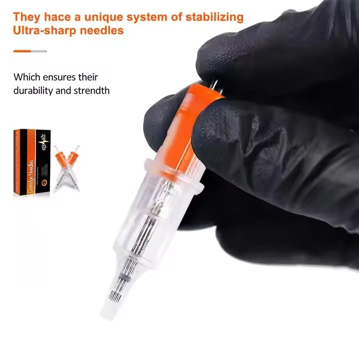 OEM /ODM Spark Tattoo Needle Cartridge Japan Steel Disposable Tattoo Needles Wholesale Supply