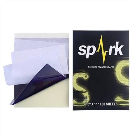 Yeni Varış Dövme Stencil Kağıt Kıvılcım Dövme Termal Stencil Transfer Kağıdı Dövme Transfer Makinesi Için Fotokopi Kağıdı