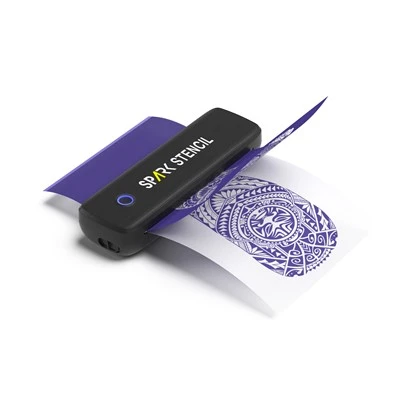Sanatçılar İçin Taşınabilir Bluetooth Termal Yüksek-Çözünürlüklü Evrensel Uyumluluk Uzun Pilli Dövme Şablon Yazıcısı