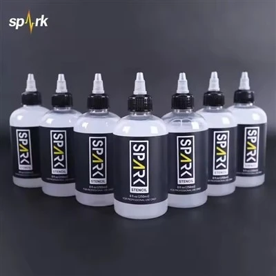 120/250ml Profesyonel Dövme Şablon Jel Termal Fotokopi Dövme Transfer Şeyler Çözüm Krem Dövme Mürekkep Seti