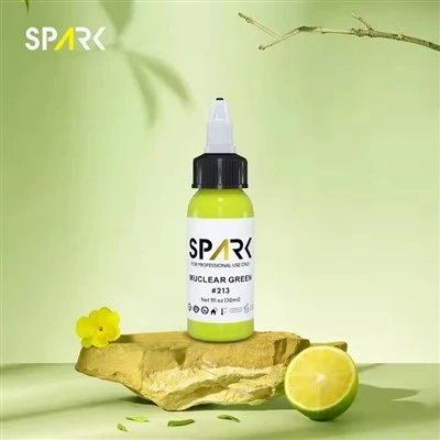 Kıvılcım 0.5oz uzunluğunda - Kalıcı Hızlı Renkli Parlak Renk Su - Tabanlı Canlı Renk Dövme Mürekkebi Vücut Sanatı için