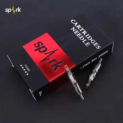 Kıvılcım 20 adet dövme kartuş iğneleri toptan membran dövme kartuşu iğnesi