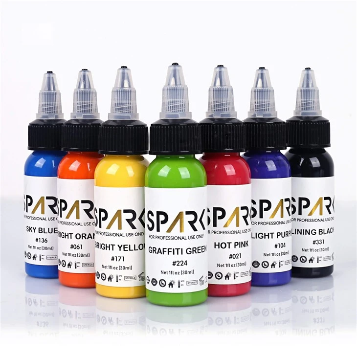 Professional Skin-Friendly Vibrant 66 Organic Color Powder Premium Permanent Tattoo Ink suppliers