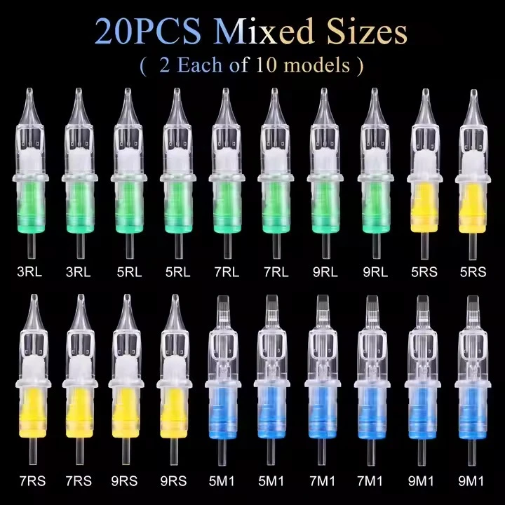 Spark Professional Universal Pmu Needle Cartridges Ultrahard Tattoo Cartridge Needle OEM Factory Sale