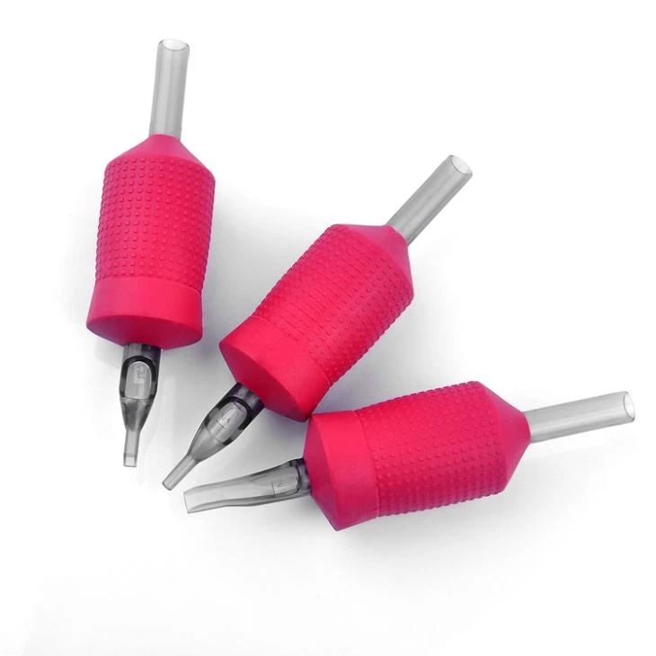 28mm Purplish Red Disposable Tattoo Tubes