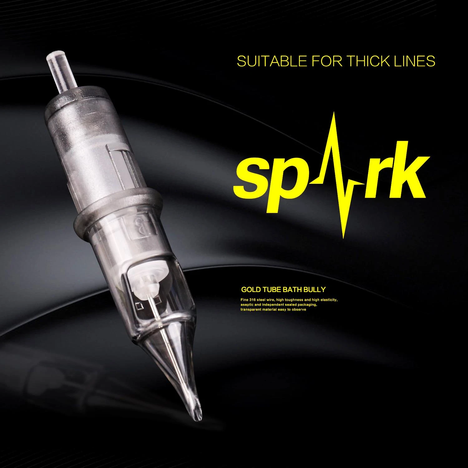 Spark Eksenli İğne Kartuşları