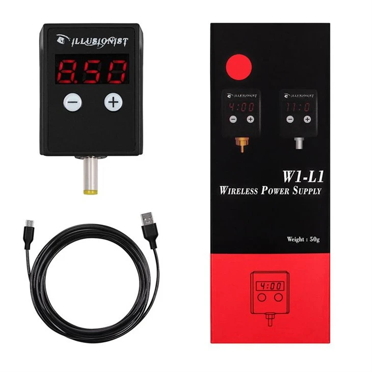 4V-11V Kablosuz Güç Kaynağı 1500mAh Dövme Pili