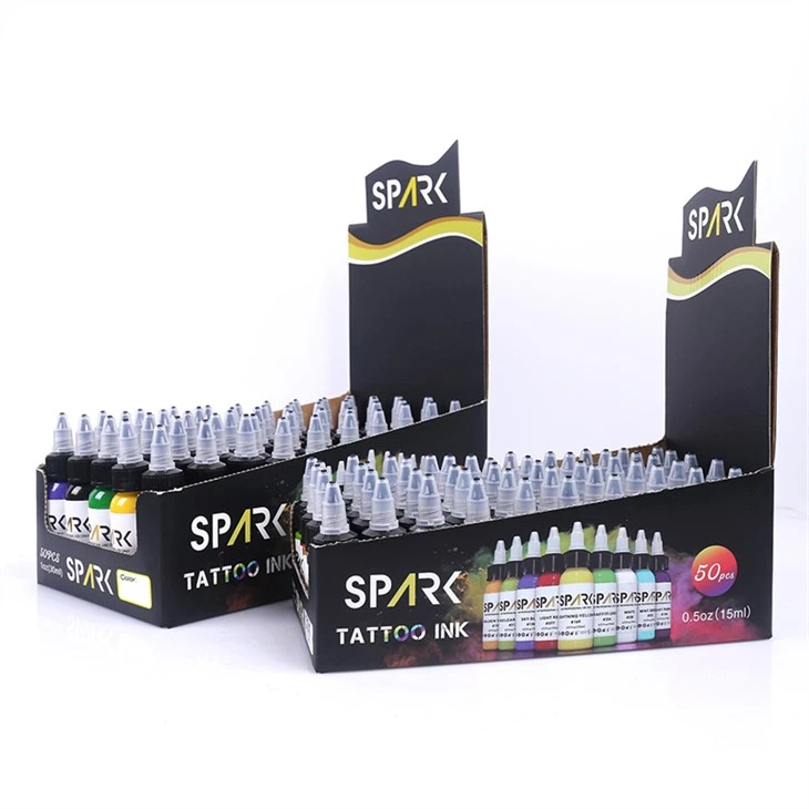 50 Renk Setleri Pigmentler Dövme Mürekkebi Vegan Dövme Mürekkebi Dövme Mürekkebi 30ml