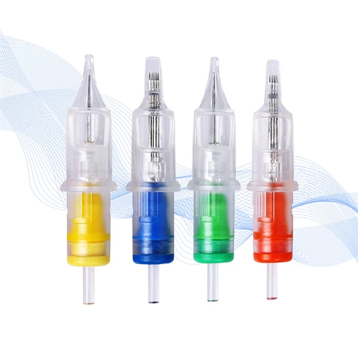 0.35mm Yuvarlak Shader Dövme Kartuş İğnesi