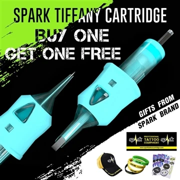 Spark Tiffany Dövme Kartuşları Yuvarlak Astar