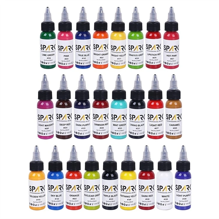 Pigmentler Dövme Mürekkebi Vegan Dövme Mürekkebi Dövme Mürekkebi 30ml