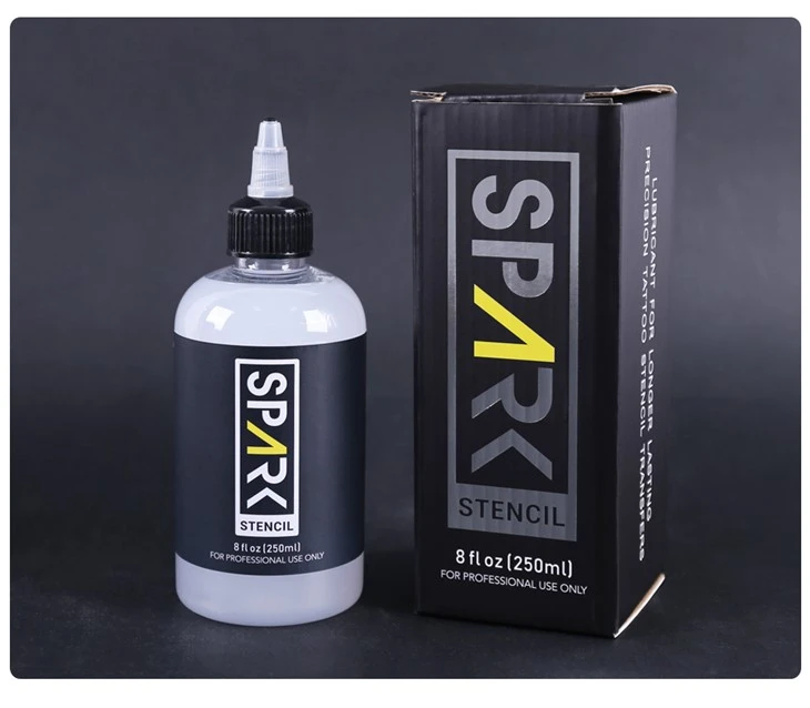 Profesyonel 8oz 250ml Dövme Transfer Kremi Dövme Şablon Mürekkebi