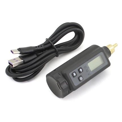 2000mAh Büyük Kapasiteli Kablosuz Pil Dövme Güç Kaynağı