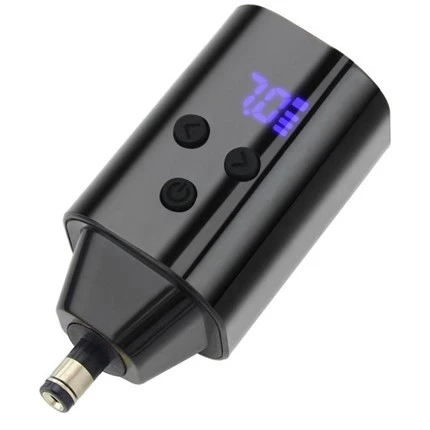 Yüksek Kaliteli Dövme Pili 5V 1500mA RCA/DC Kablosuz Dövme Güç Kaynağı