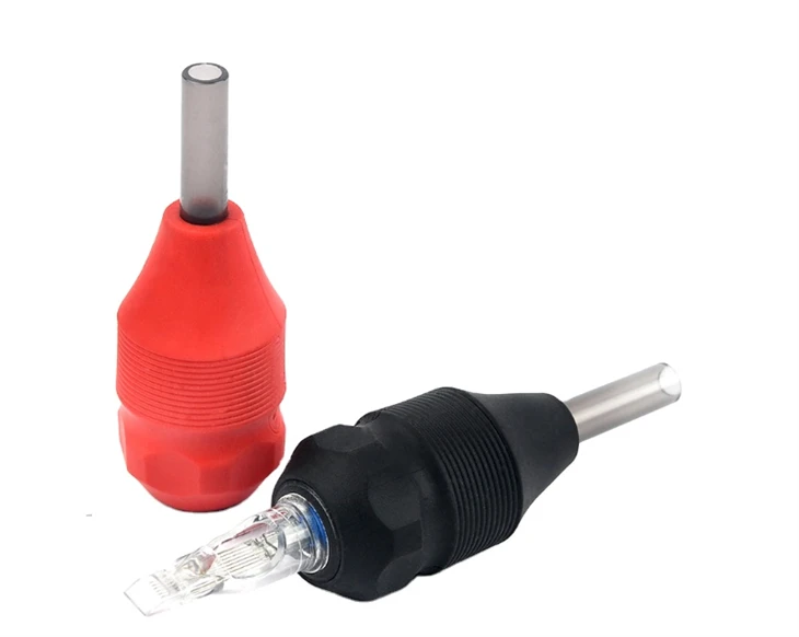 Yüksek Kaliteli Sterilize 25mm Renkli Kavrama Dövme İğnesi Kavraması