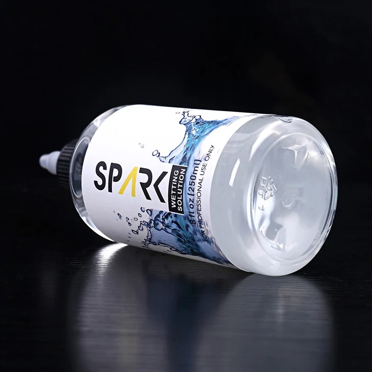 Spark 8OZ 240ML Dövme Islatma Solüsyonu Spark Dövme Karıştırma Solüsyonu Spark Dövme Mürekkebi